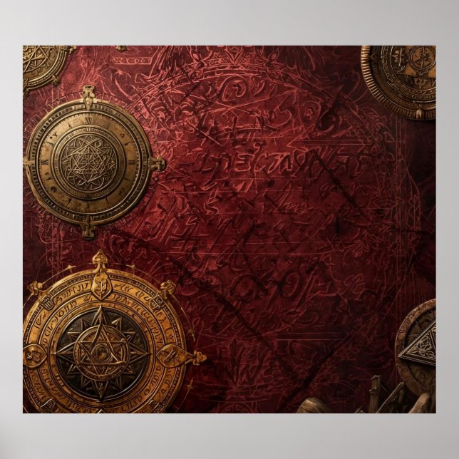 Affiche The Alchemist’s Chartroom (Devant)