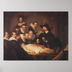 Affiche The Anatomy Lecture Of Dr. Nicholaes Tulp