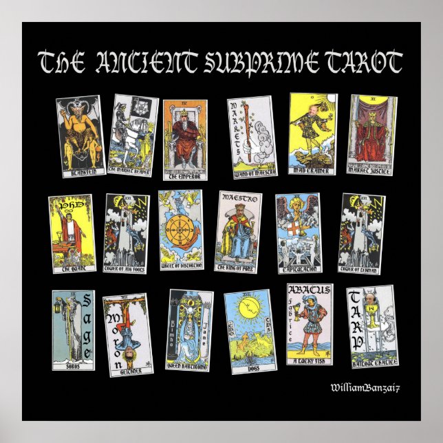Affiche The Ancient Subprime Tarot (Devant)
