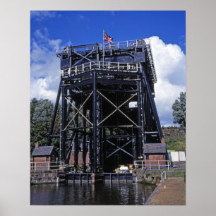 Affiche The Anderton Lift Cheshire England