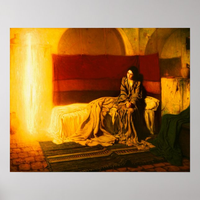 Affiche The Annunciation by Henry Ossawa Tanner (Devant)
