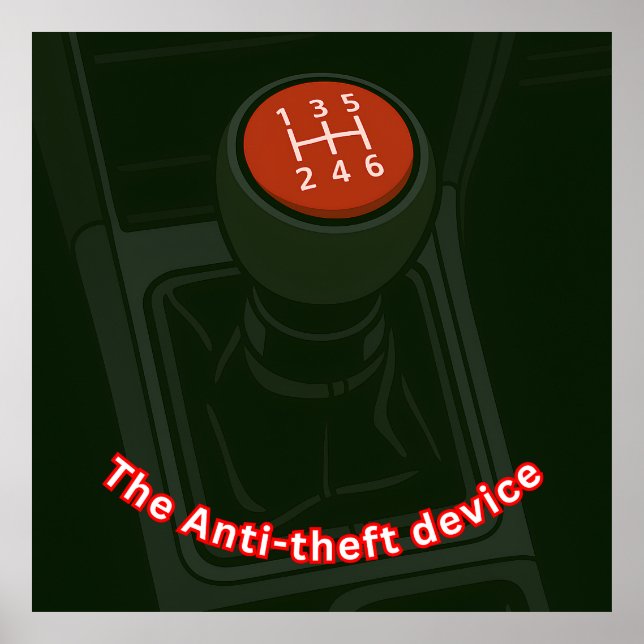 Affiche The Anti-Theft Device (Devant)