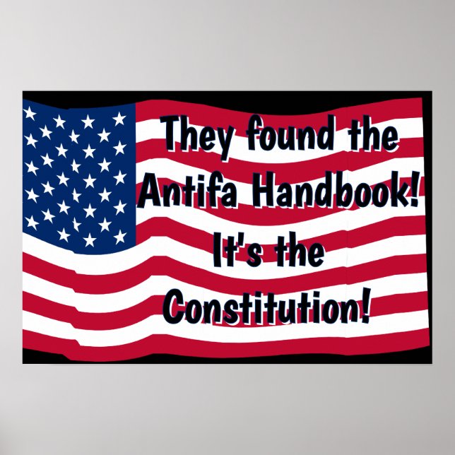 Affiche The Antifa Handbook Patriotic (ds) (Devant)