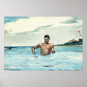 Affiche The Bather, 1899