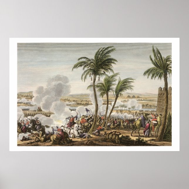 Affiche The Battle of the Pyramids, 3 Thermidor, Year 6 (Devant)