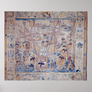 Affiche The Battle of Tunis or Lepanto