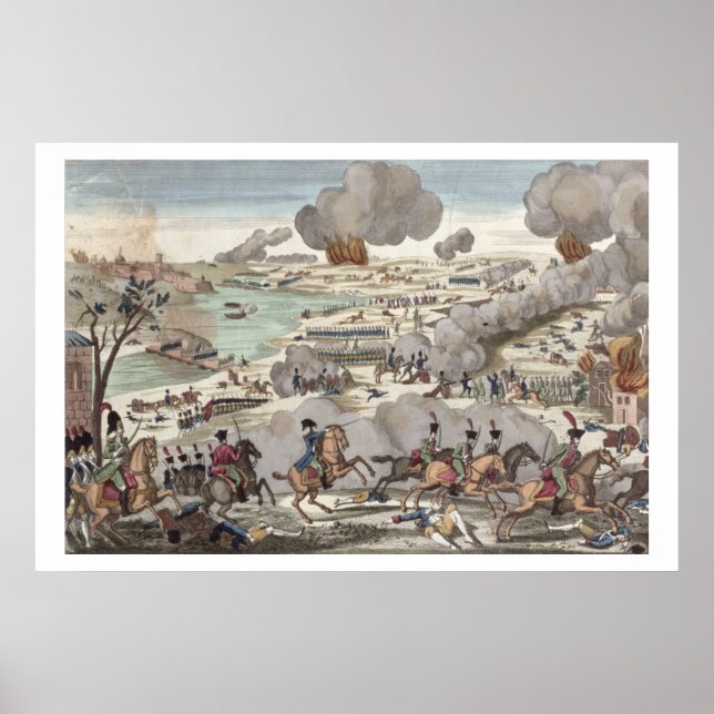 Affiche The Battle of Wagram, 6th July 1809 (Devant)