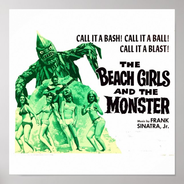 Affiche The Beach Girls  (Devant)