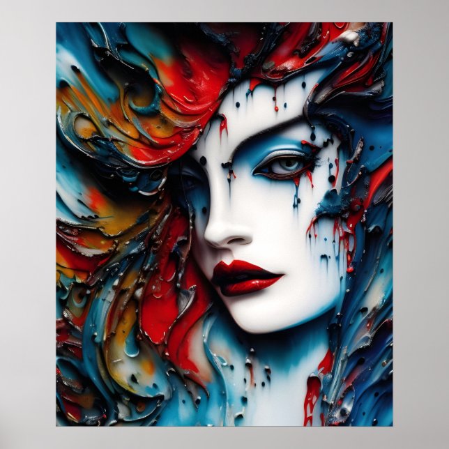 Affiche The Beauty from the Wall (Devant)