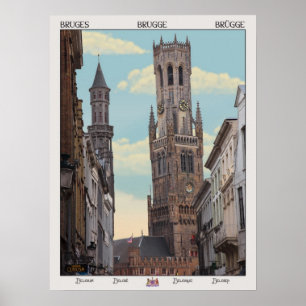 Affiche The Belfry in Brugge