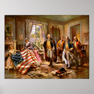 Affiche "The Birth Of Old Glory"