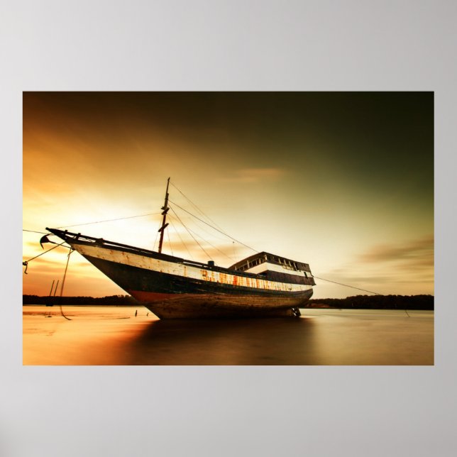 Affiche The Body of Old Ship | Bali, Indonésie (Devant)
