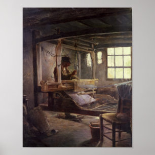 Affiche The Breton Weaver, 1888