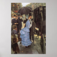 The Bridesmaid (aka The Traveller) by James Tissot