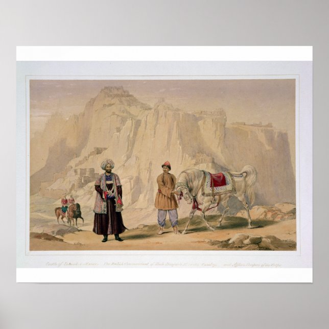 Affiche The British Commandant of Shah Shoojan's 2nd Janna (Devant)