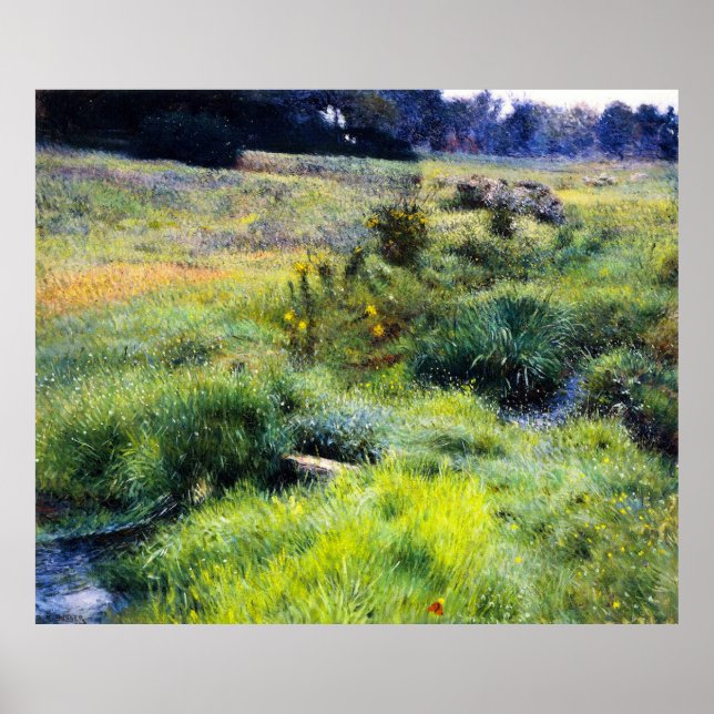 Affiche The Brook de Dennis Miller Bunker à Medfield (Devant)