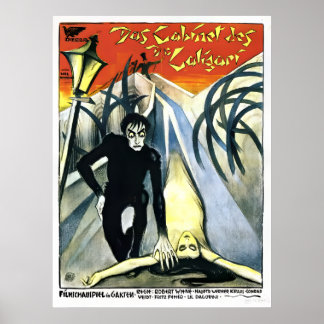 Affiche The Cabinet of Dr. Caligari 1920 Restored