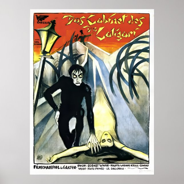 Affiche The Cabinet of Dr. Caligari 1920 Restored (Devant)