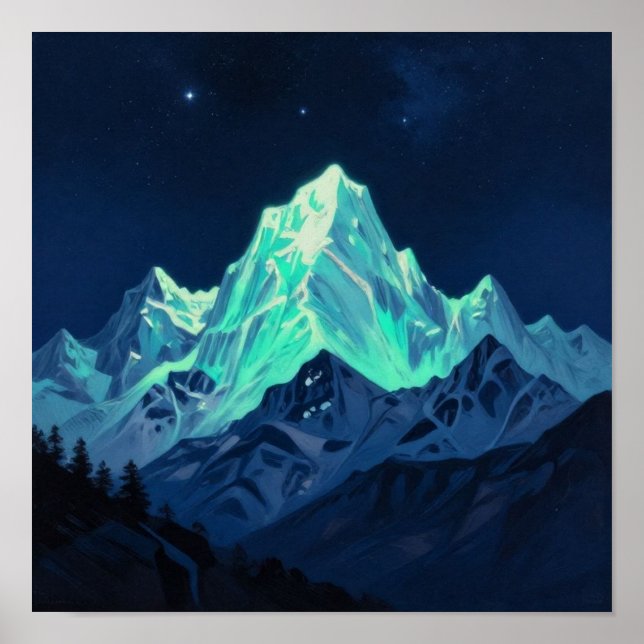 Affiche The Celestial Radiance of the Primordial Peak: A N (Devant)