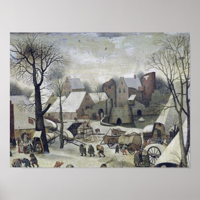 Affiche The Census at Bethlehem (Devant)