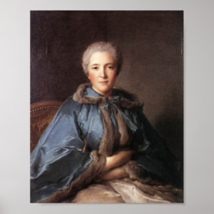 Affiche The Comtesse de Tillières Jean-Marc Nattier