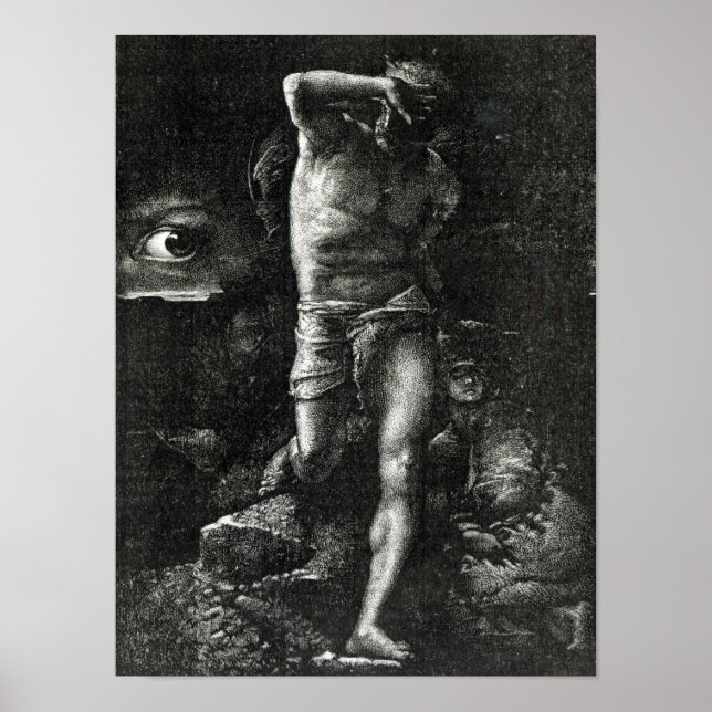 Affiche The Conscience or, The Eye Watching Cain (Devant)