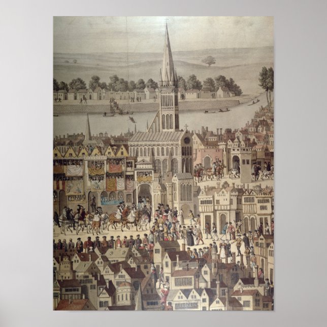Affiche The Coronation Procession of King Edward VI (Devant)