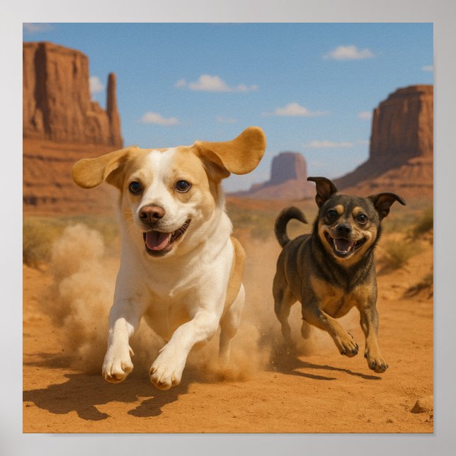 Affiche "The Coyote is After You!" (Devant)