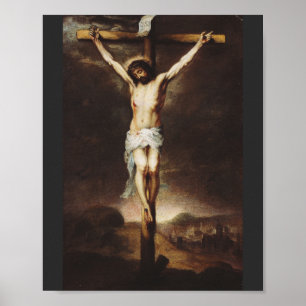 Affiche The Crucifixion by Bartolome Esteban Murillo