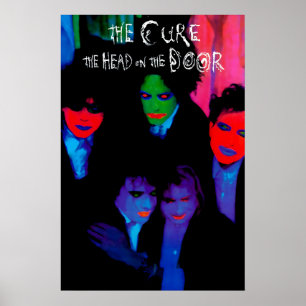 Affiche The Cure 1985 États-Unis The Head on the Door Affi