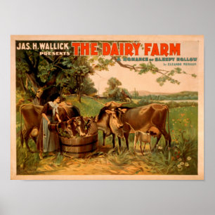 Affiche The Dairy Farm a Romance of Sleepy Hollow Play