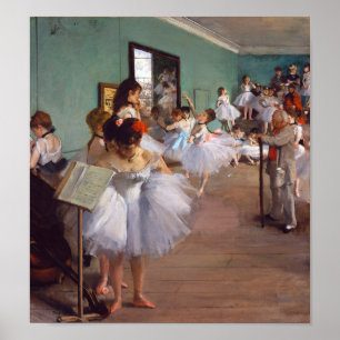 Affiche The Dance Class, Edgar Degas