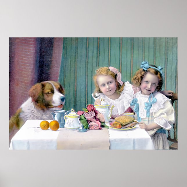 Affiche Thé dansant rétro (Devant)