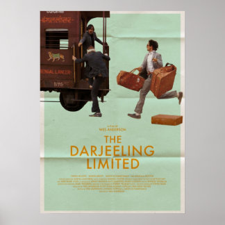 Affiche The Darjeeling Limited Film AltPoster