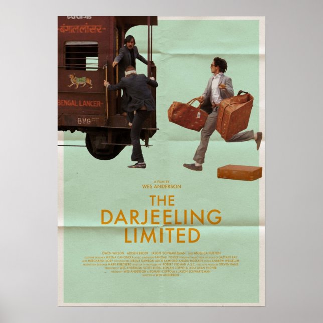 Affiche The Darjeeling Limited Film AltPoster (Devant)