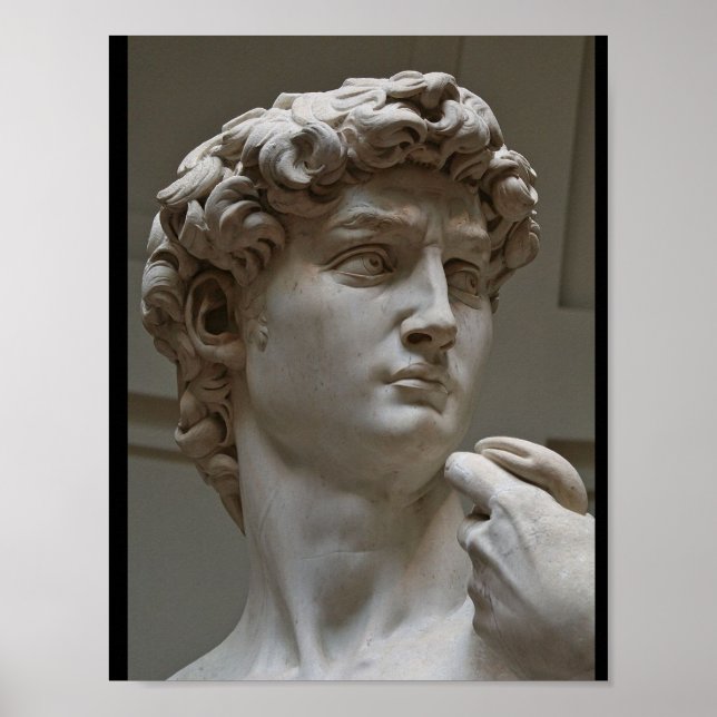 Affiche "The David" by Michelangelo (Devant)