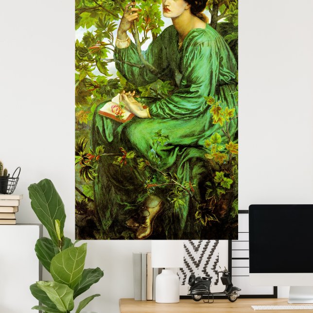 Affiche The Day Dream, fine art, (Bureau à domicile)