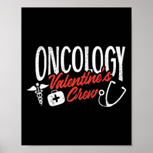 Affiche Thé de la Saint-Valentin en oncologie Équipe d'inf