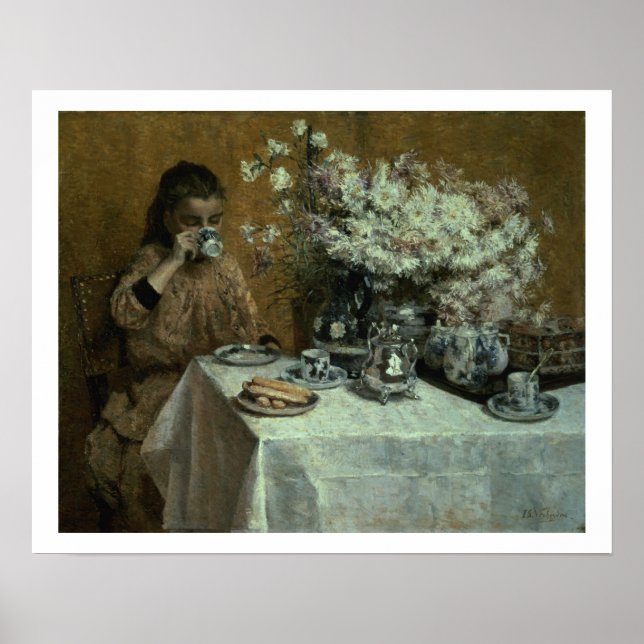 Affiche Thé de l'après-midi (Devant)