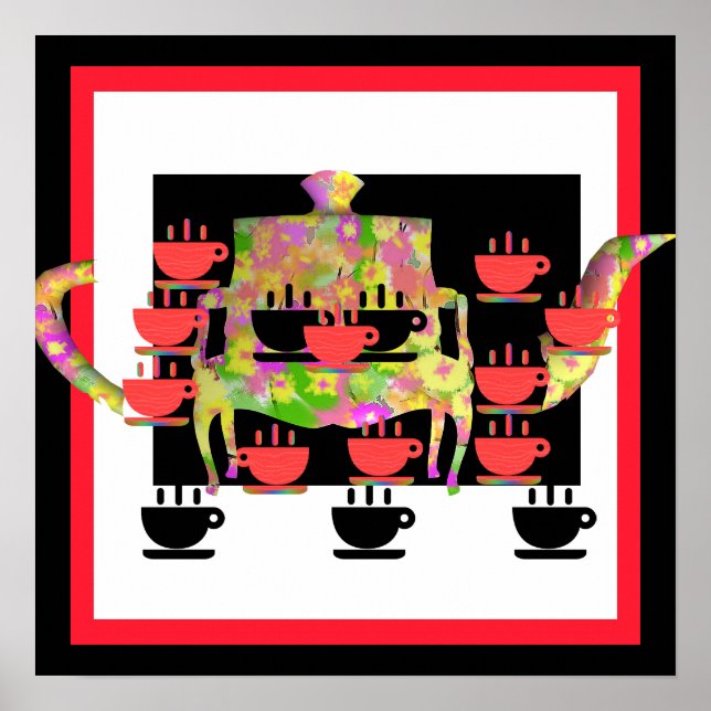 Affiche Thé de l'après-midi (Devant)