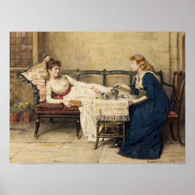 Affiche Thé de l'après-midi (Devant)