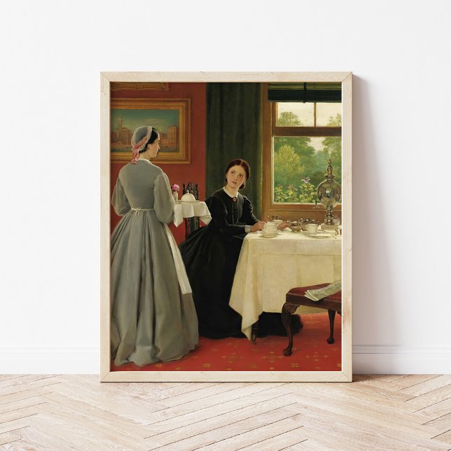 Affiche Thé de l'après-midi | George Dunlop Leslie (Créateur téléchargé)