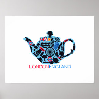 Affiche Thé de Londres