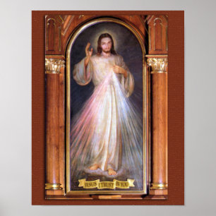 AFFICHE THE DIVINE MERCY DEVOTIONAL IMAGE (ORIGINAL)