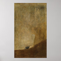 The Dog by Francisco Goya