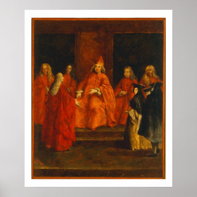 Affiche The Doge Grimani on the Throne (Devant)