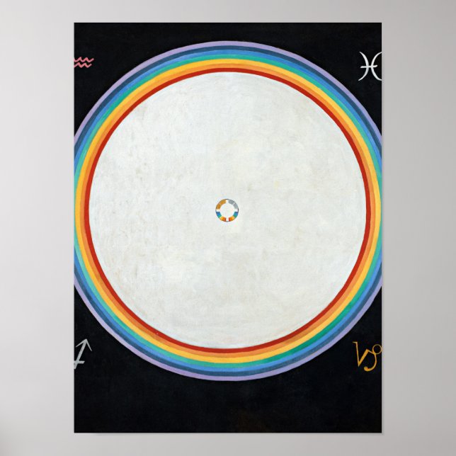 Affiche The Dove, No.14 par Hilma af Klint (Devant)