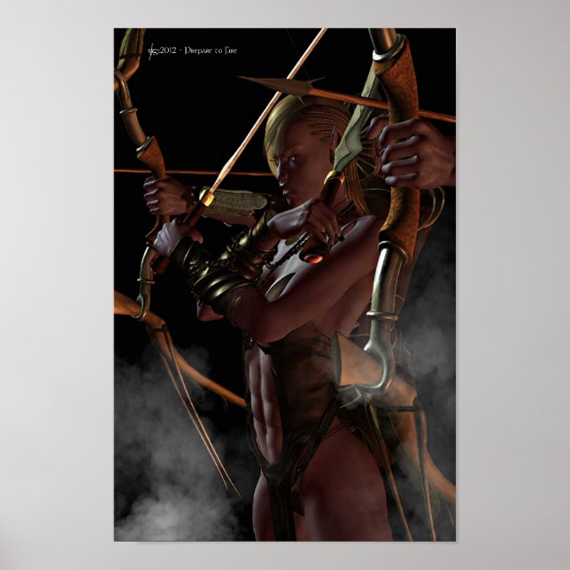 Affiche The Drow - Préparez-vous à tirer (Devant)