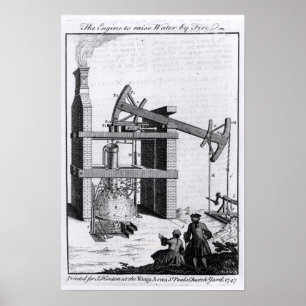 Affiche The Engine to Raise Water by Fire