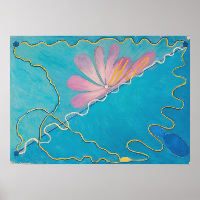 Affiche The Eros Series, Group II, no 2 par Hilma af Klint (Devant)